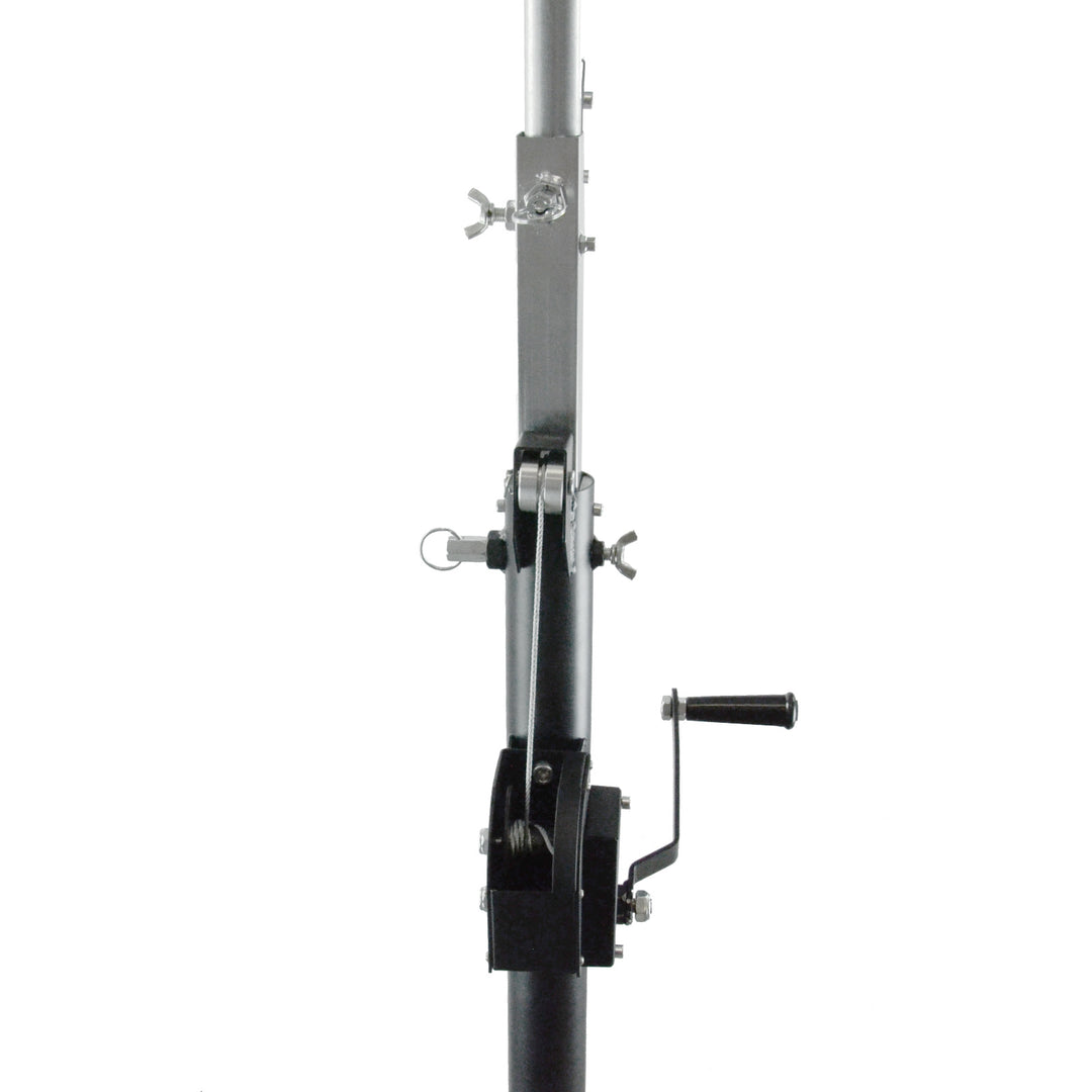 Hardman LS3 wind-up, pied d’éclairage, de 1,7 à 4,3 m, 65 kg