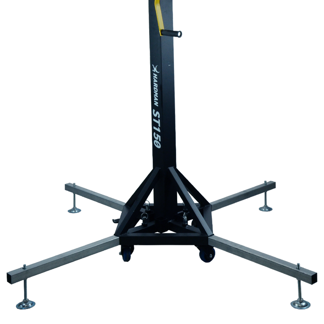 Hardman ST150, tour de scène avec treuil, de 1,75 à 4,3 m, 150 kg