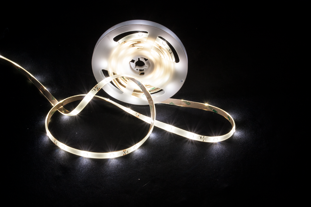 Party Light & Sound LED Strip (White, 3m)