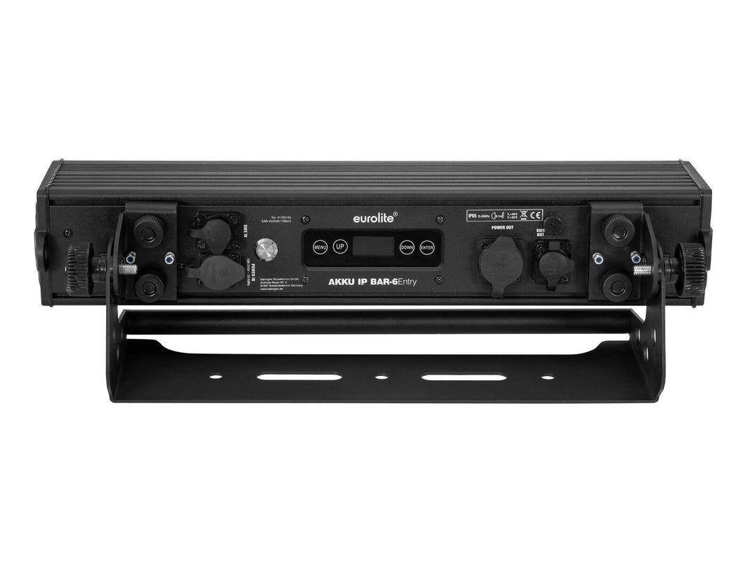 EUROLITE AKKU IP BAR-6 Entrée QCL QuickDMX