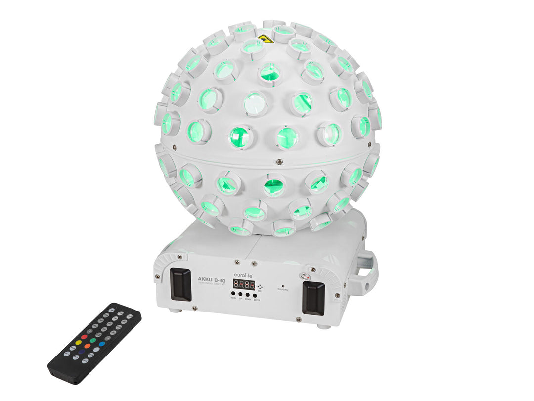 EUROLITE AKKU B-40 Laser Beam Effect AIR blanc