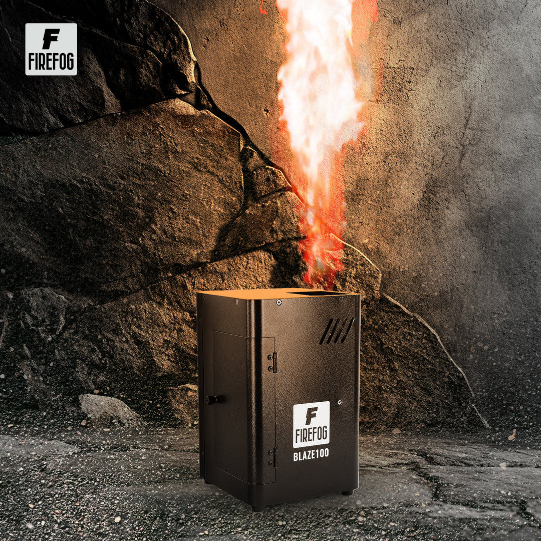 Firefog BLAZE100 machine à flammes 200 W avec DMX