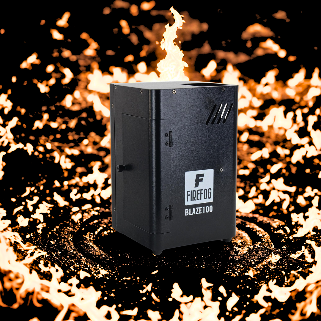 Firefog BLAZE100 machine à flammes 200 W avec DMX