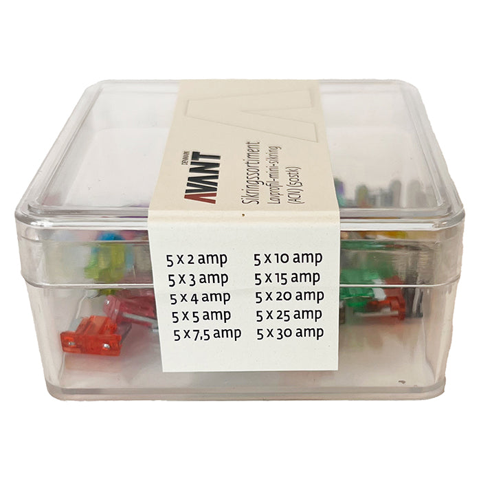 Assortiment de fusibles miniatures à profil bas (ACN)