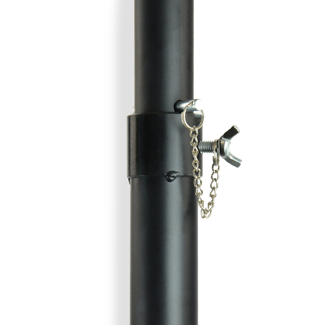 Hardman LS1, pied d’éclairage avec barre transversale, de 1,6 à 2,8 m, 45 kg