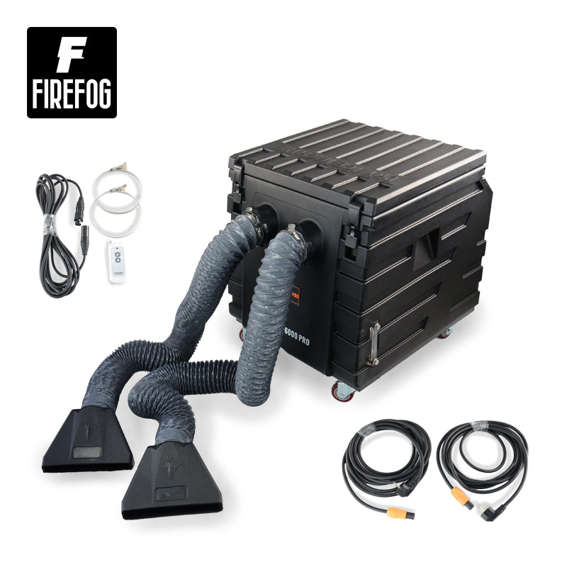Firefog LF6000 PRO heavy smoke machine pour glace carbonique, 6000 W