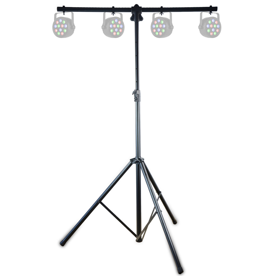 Pied d'éclairage Hardman HLS3 avec barre en T et goupille automatique, 2,5 m
