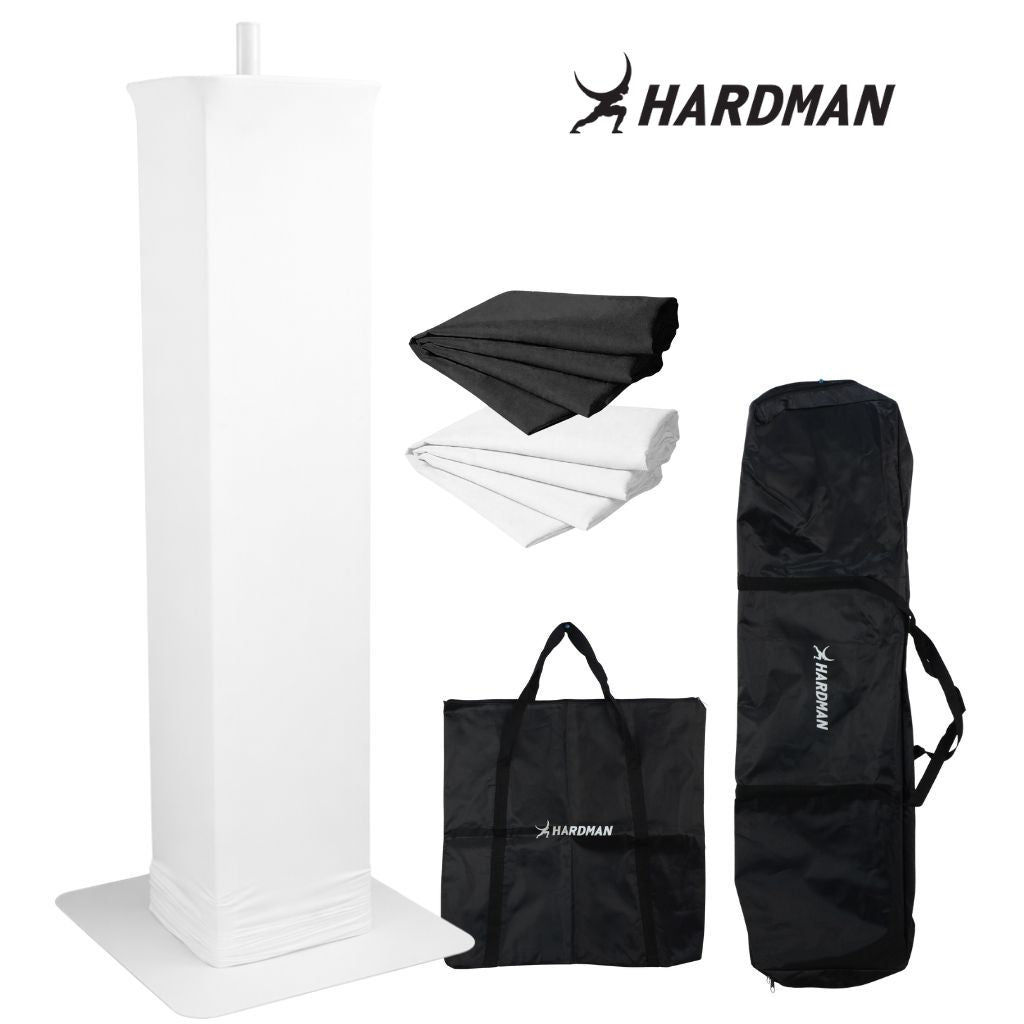 Hardman PTS23W totem, blanc, 100-175 cm