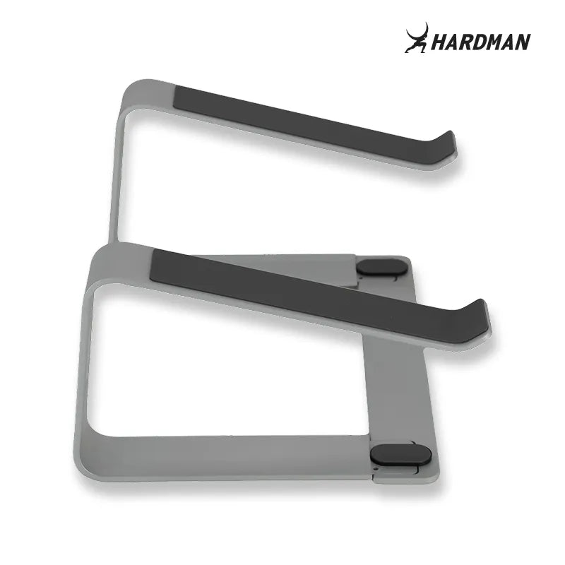 Hardman LSR2 – Support pliable pour ordinateur portable en aluminium, argenté