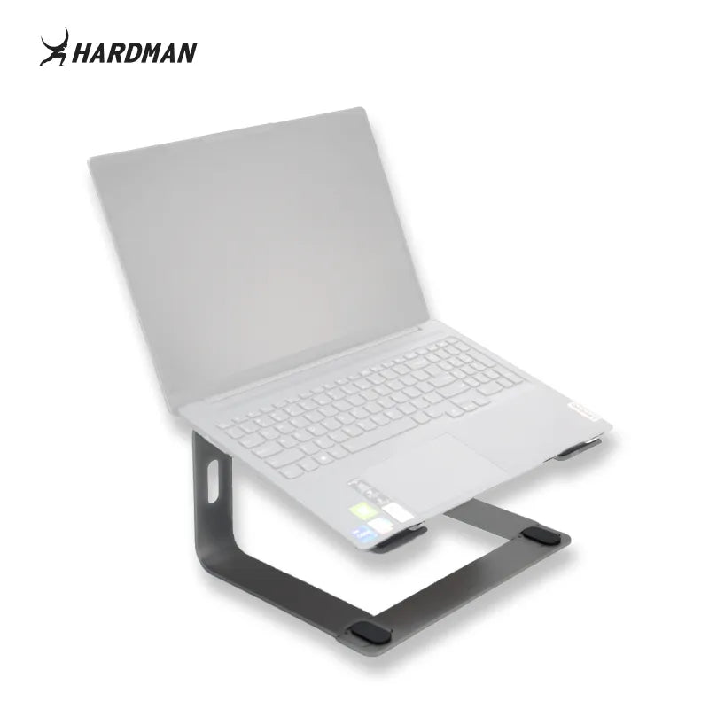 Hardman LSR2 – Support pliable pour ordinateur portable en aluminium, argenté