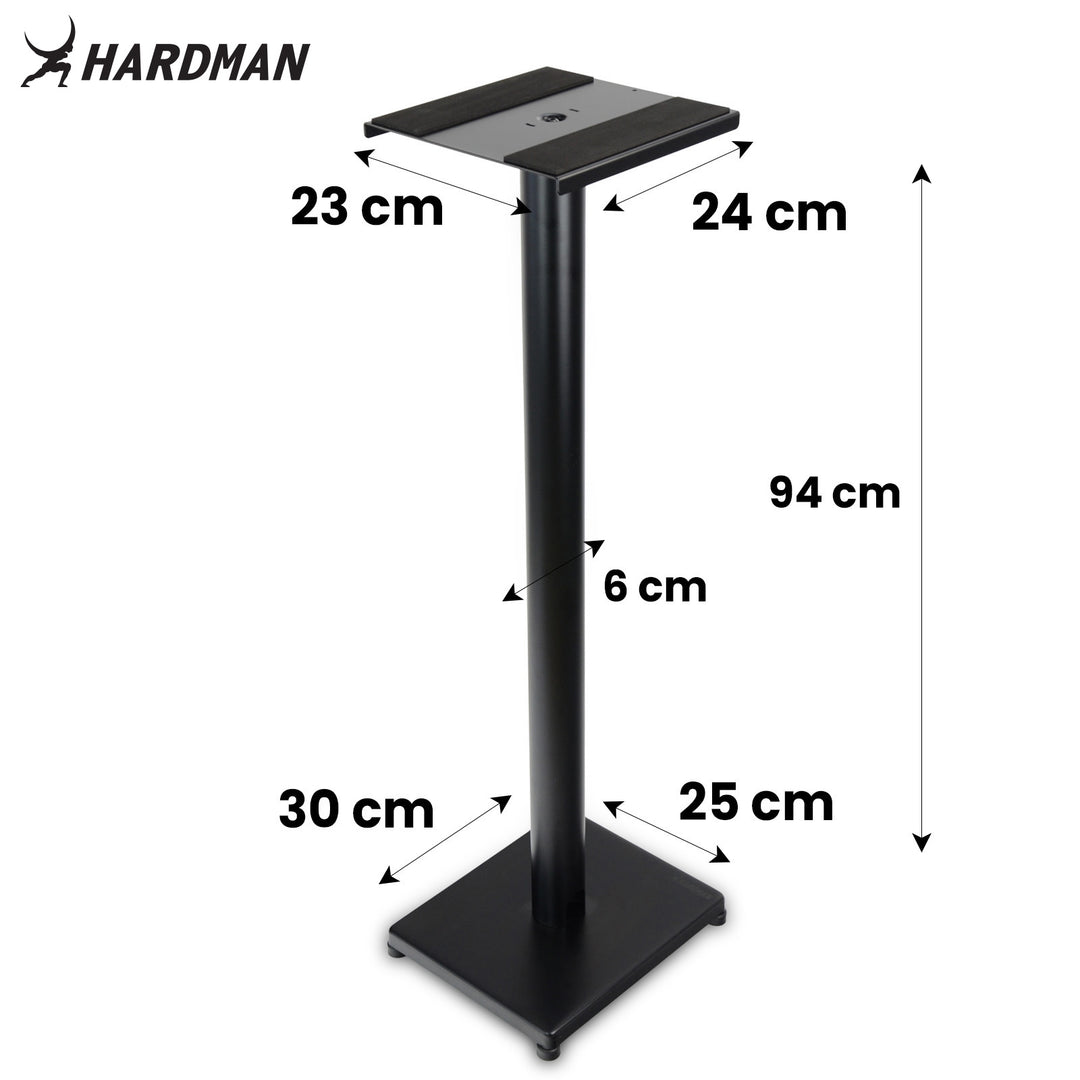 Support de moniteur de studio Hardman HLM90, 94 cm, jusqu'à 70 kg