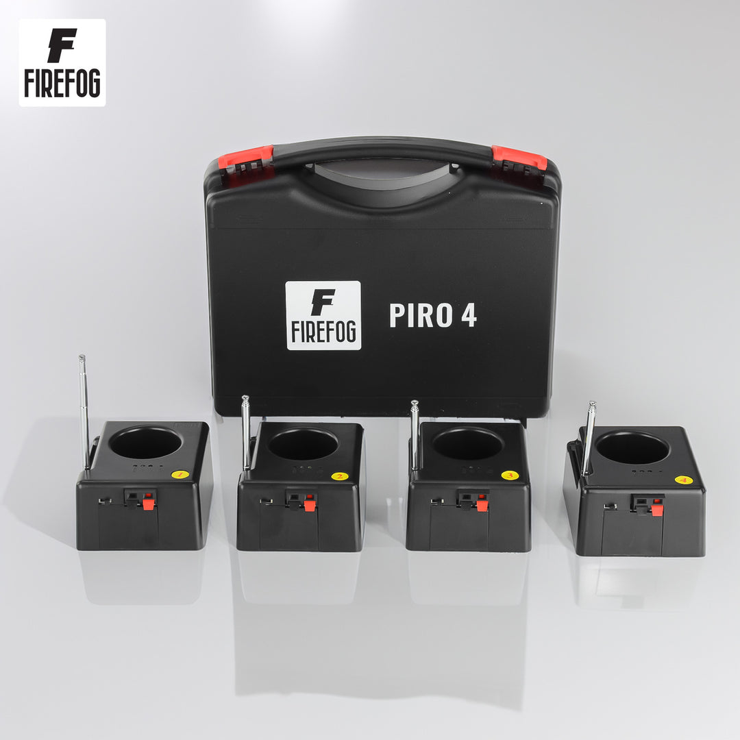 Firefog Piro 4 kit de mise à feu à distance pour fontaines à étincelles, 4 canaux
