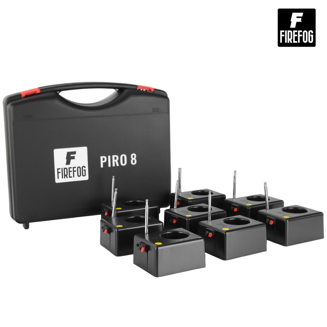 Firefog Piro 8 kit de mise à feu à distance pour fontaines à étincelles, 8 canaux