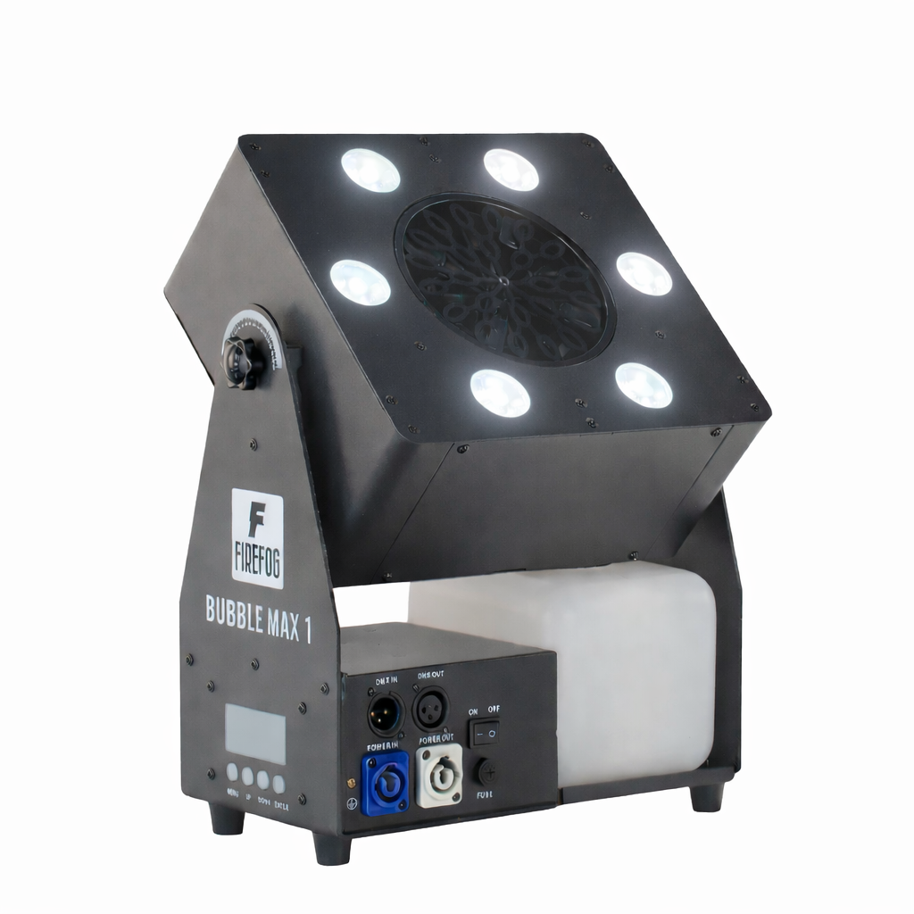 Firefog Bubble Max 1 machine à bulles avec LED, DMX et télécommande