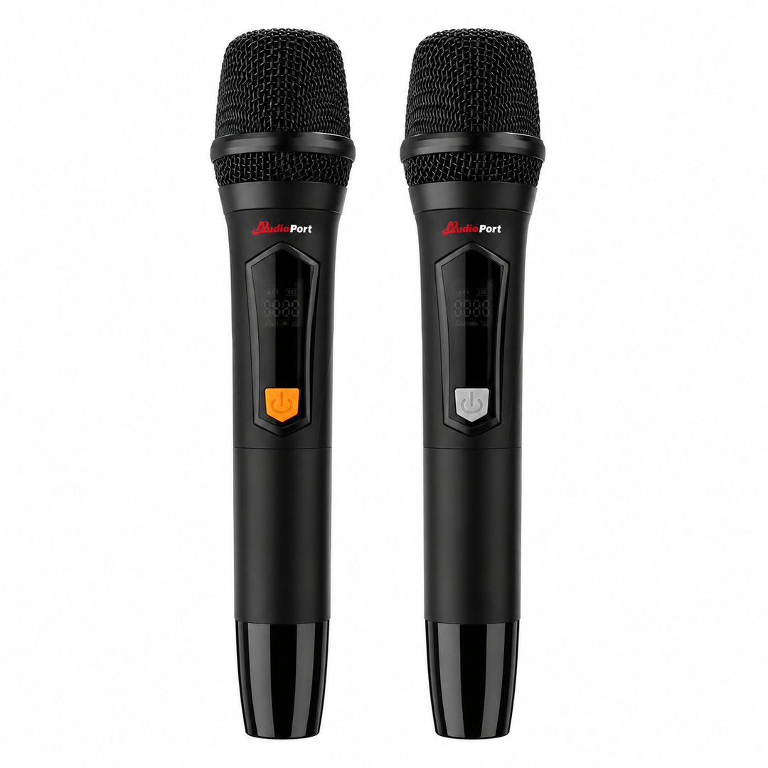 Audioport V15 enceinte active portable de 500 W avec 2 microphones