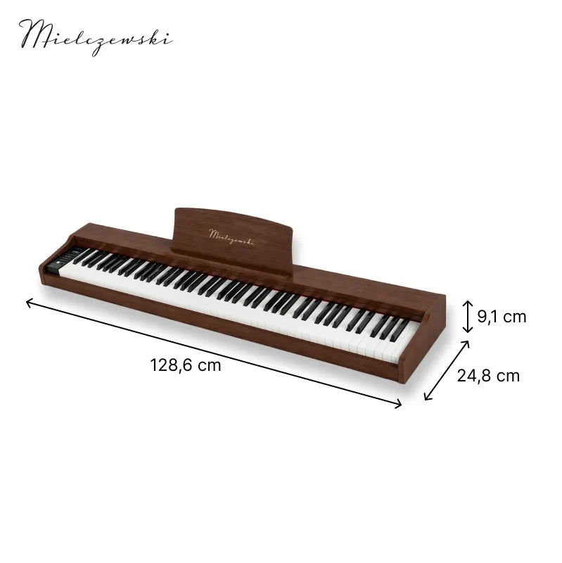 Mielczewski Tiento digitalpiano, marron