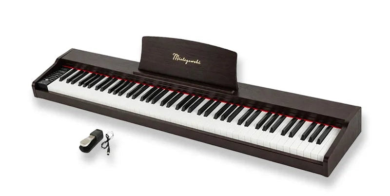 Mielczewski Tiento digitalpiano, brun foncé