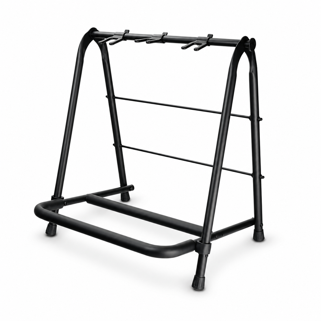 Support de guitare Hardman pour 3 guitares, pliable