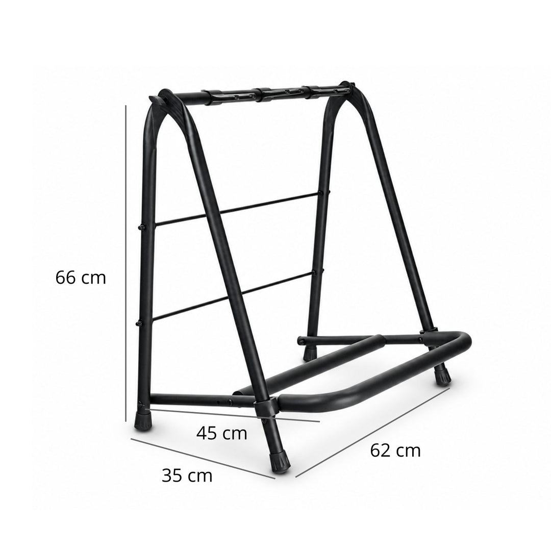 Support de guitare Hardman pour 3 guitares, pliable