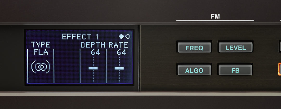 Yamaha Reface DX Synth Craviers (Noir)