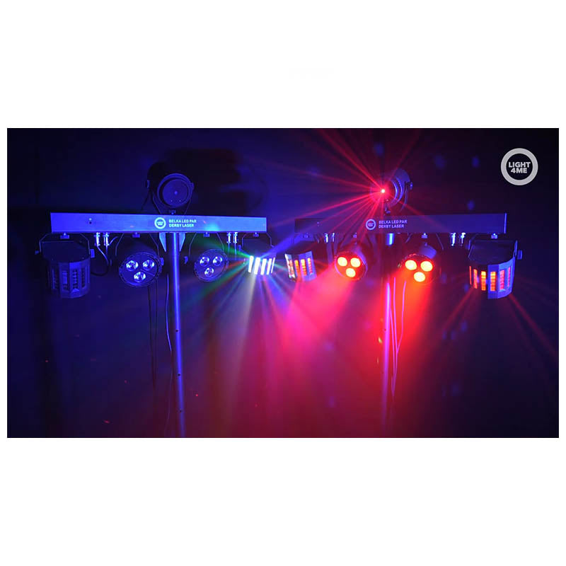 Light4Me T-Bar LED projecteur Derby Laser MultiBar