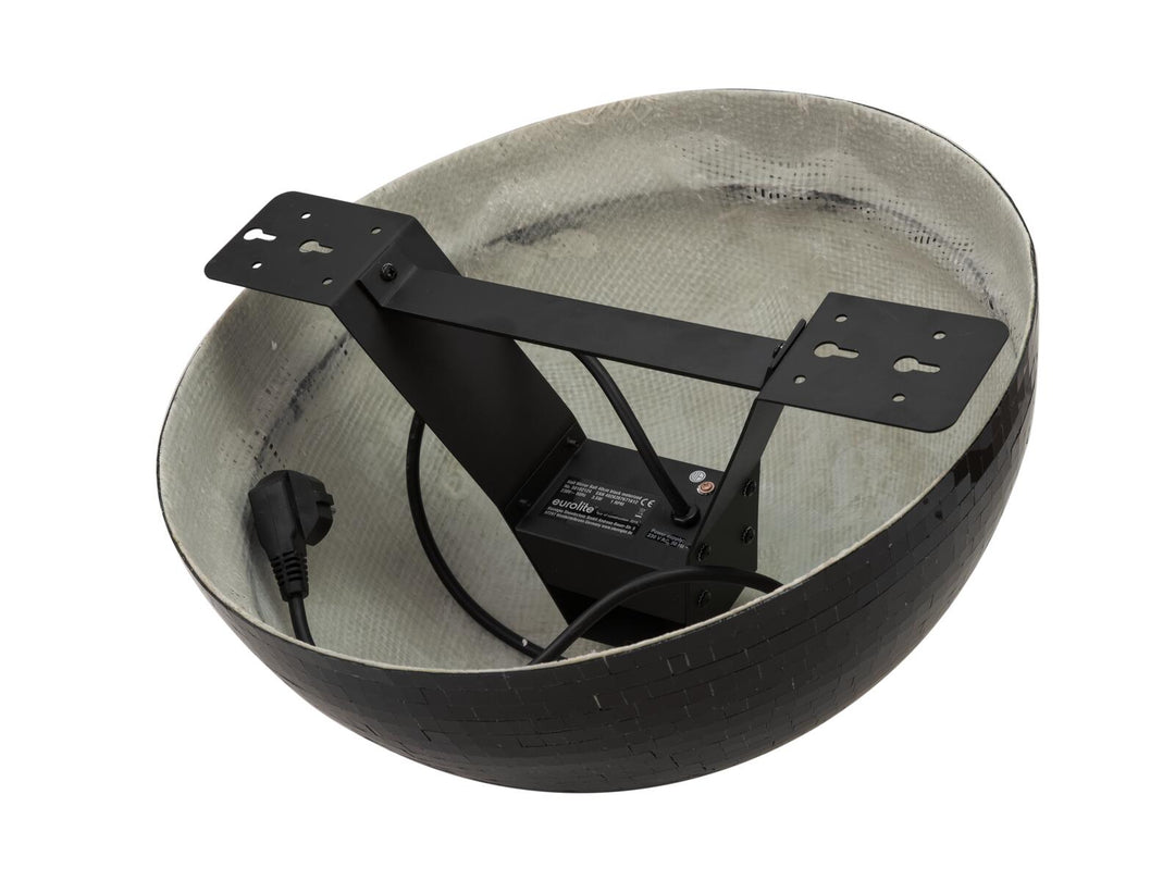 EUROLITE Half Mirror Ball 50cm noire motorisée