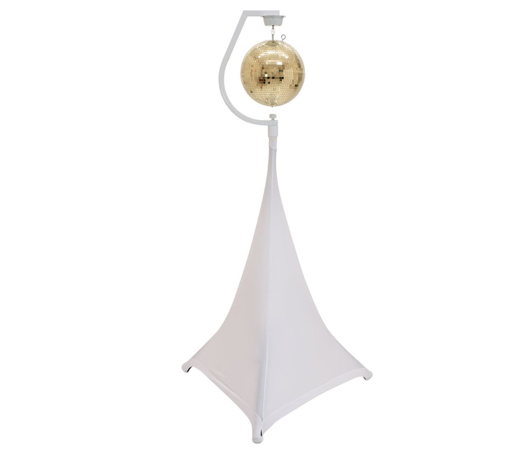 Holder m. Motor til Boules à Facettes op til 30cm (Hvid)