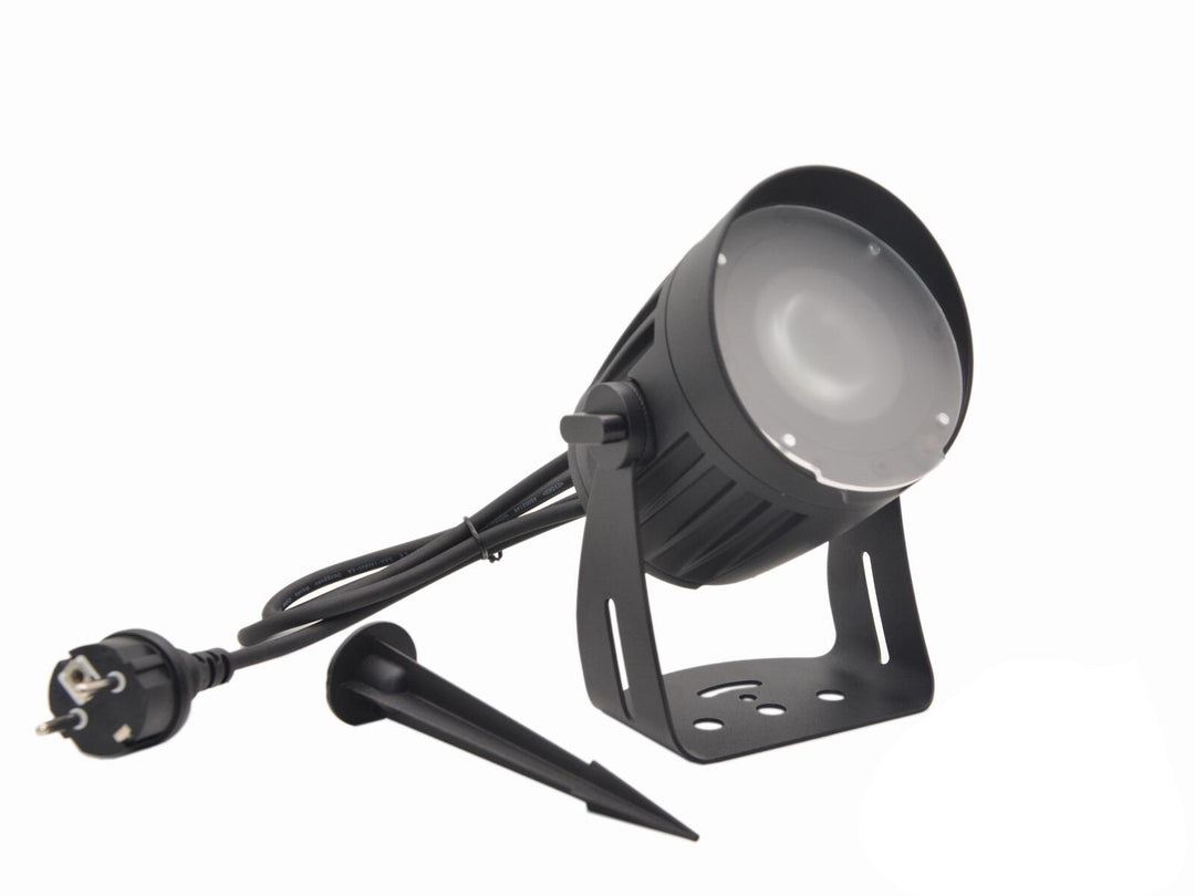 Projecteur extérieur EUROLITE LED 18W WW avec piquet