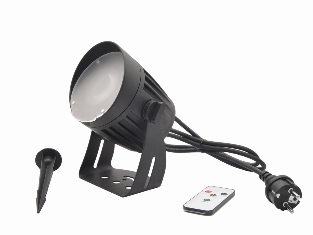 Projecteur extérieur EUROLITE LED 18W WW avec piquet