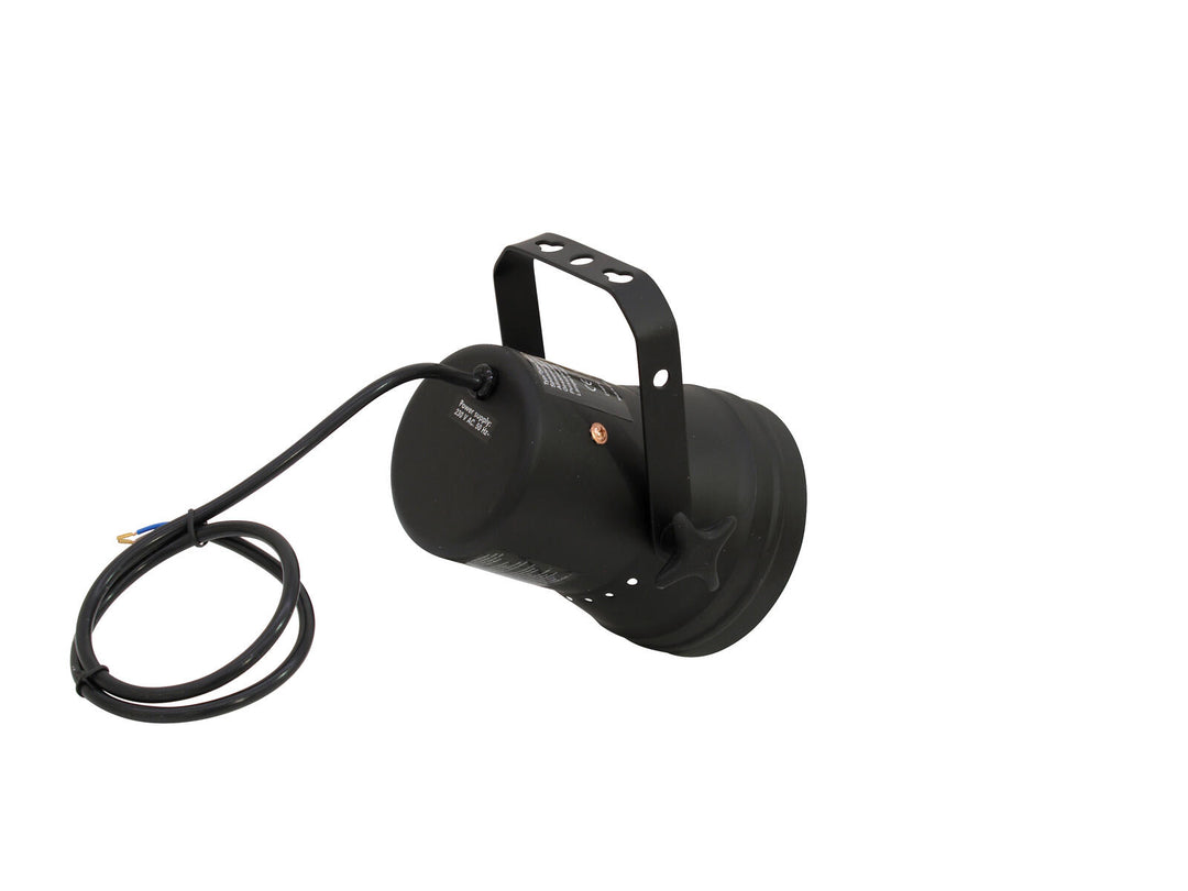 EUROLITE T-36 Pinspot avec câble, noir