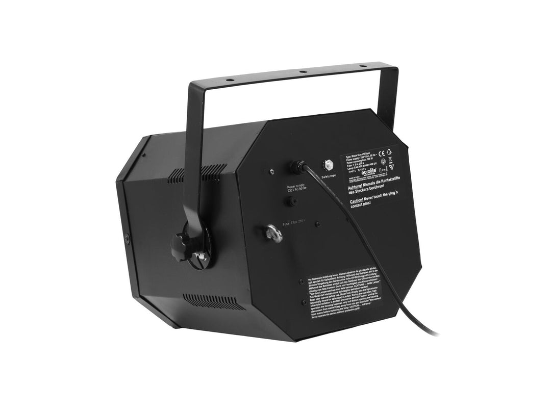 EUROLITE Black Gun UV Spot pour E-40/400W
