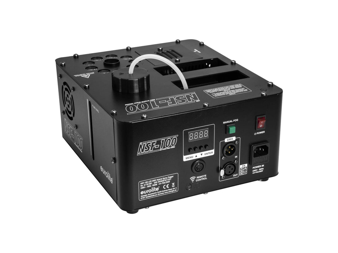 EUROLITE NSF-100 LED DMX brumisateur hybride