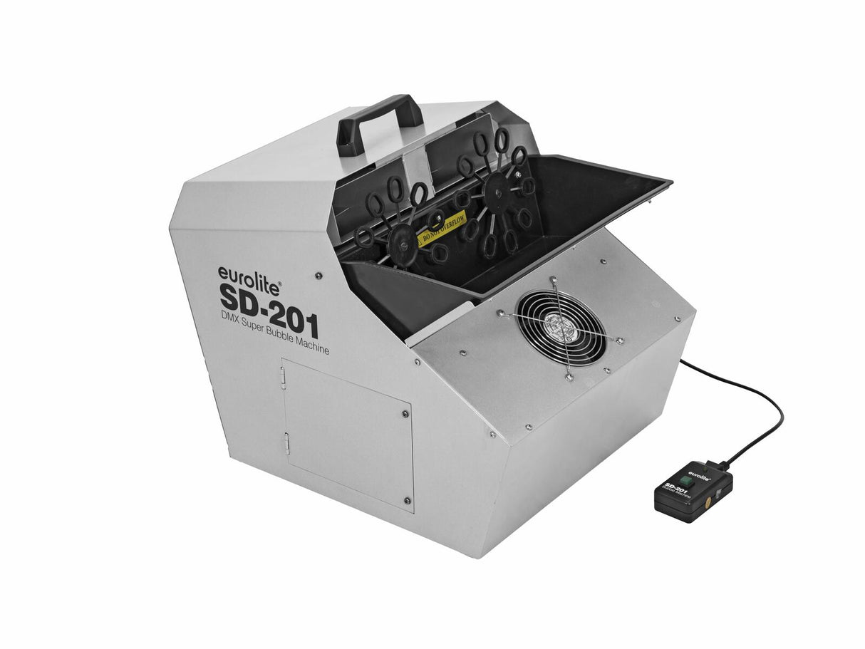EUROLITE Set SD-201 DMX Bubble Machine + Bubble Concentrate for 5l