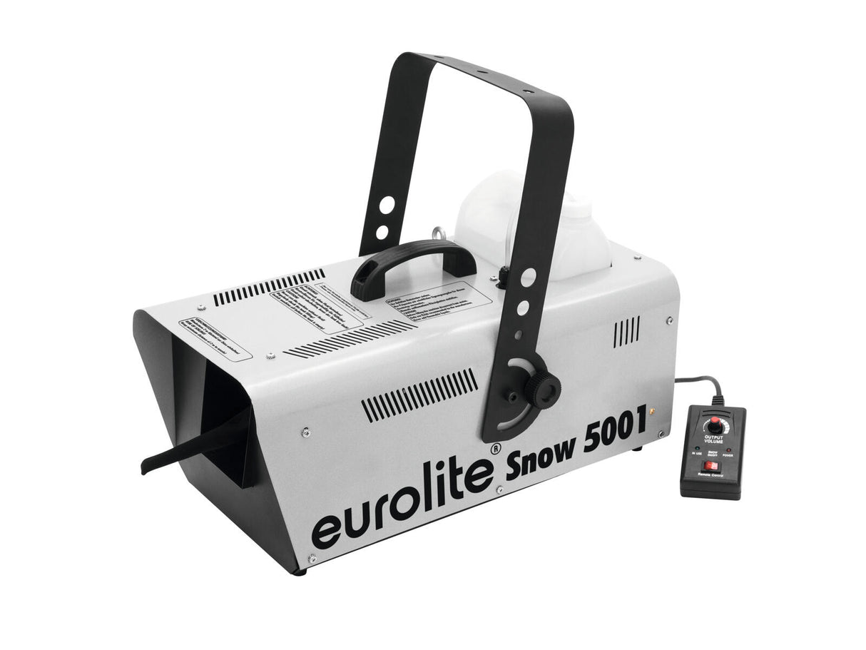 EUROLITE Set Snow 5001 Snow Machine + Snow Fluid 5l