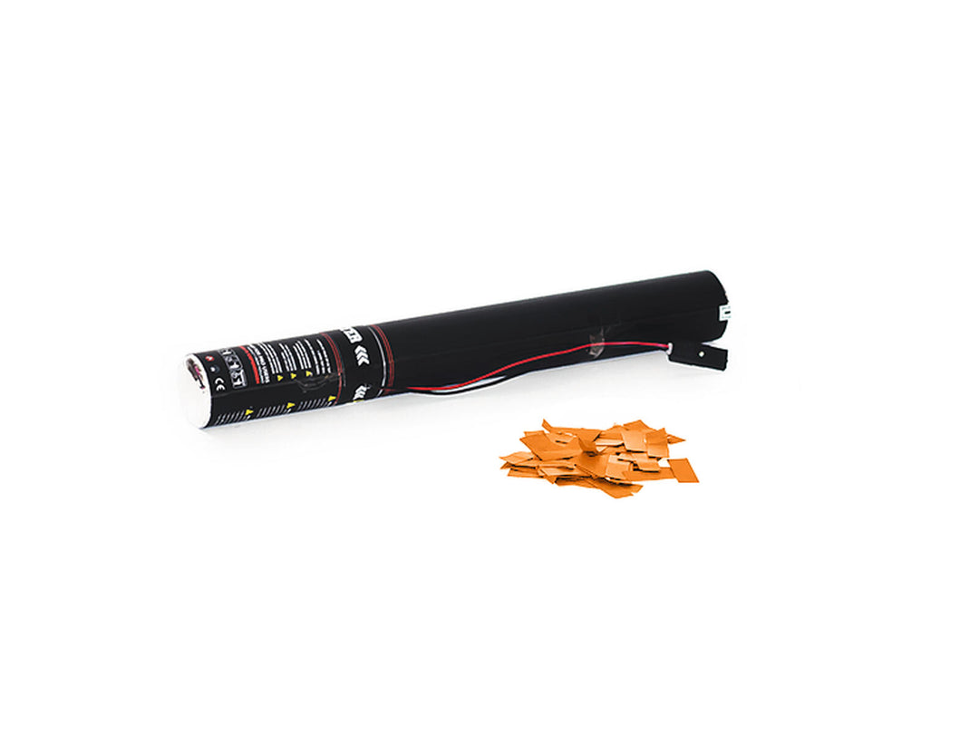 TCM FX Canon électrique à confettis 50cm, orange