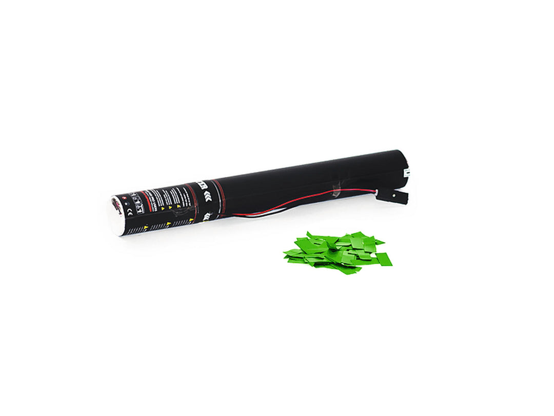 TCM FX canon à confettis électrique 50cm, vert clair