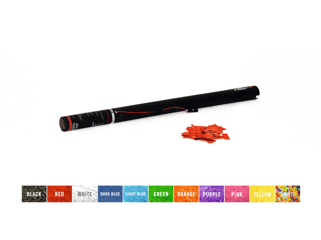 TCM FX Canon à confettis électrique 80cm, rouge