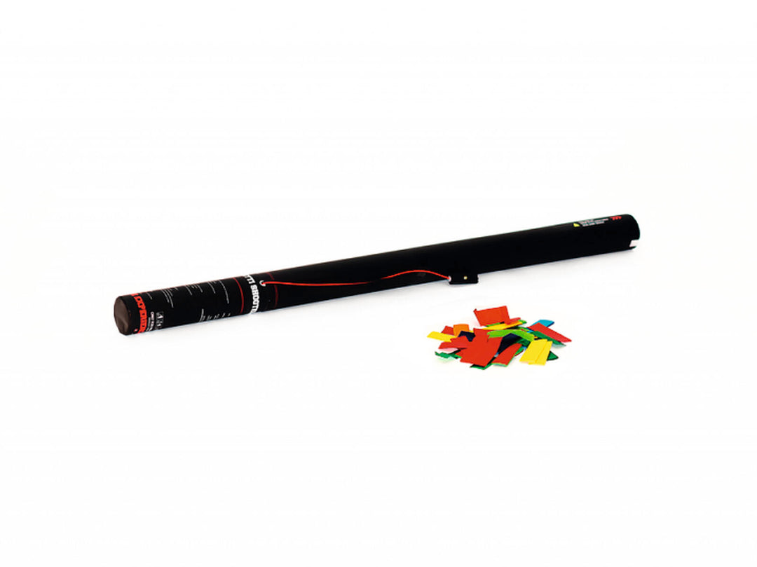 Canon à confettis électrique TCM FX 80cm, multicolore