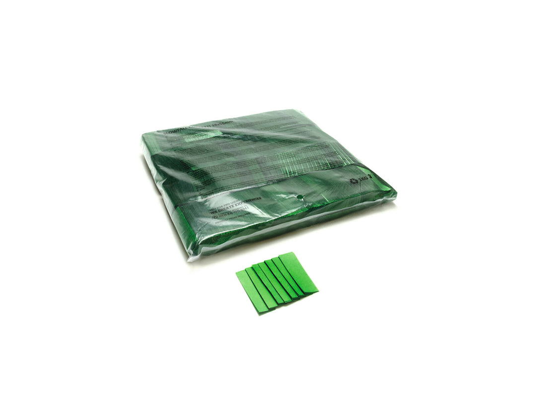 TCM FX Slowfall Confetti rectangulaire 55x18mm, dark green, 1kg