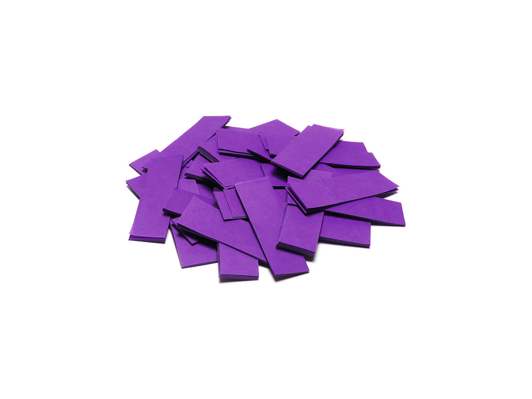 TCM FX Confettis rectangulaires Slowfall 55x18mm, violets, 1kg