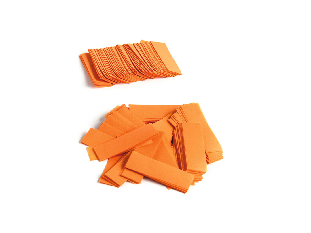 TCM FX Confettis rectangulaires Slowfall 55x18mm, orange, 1kg