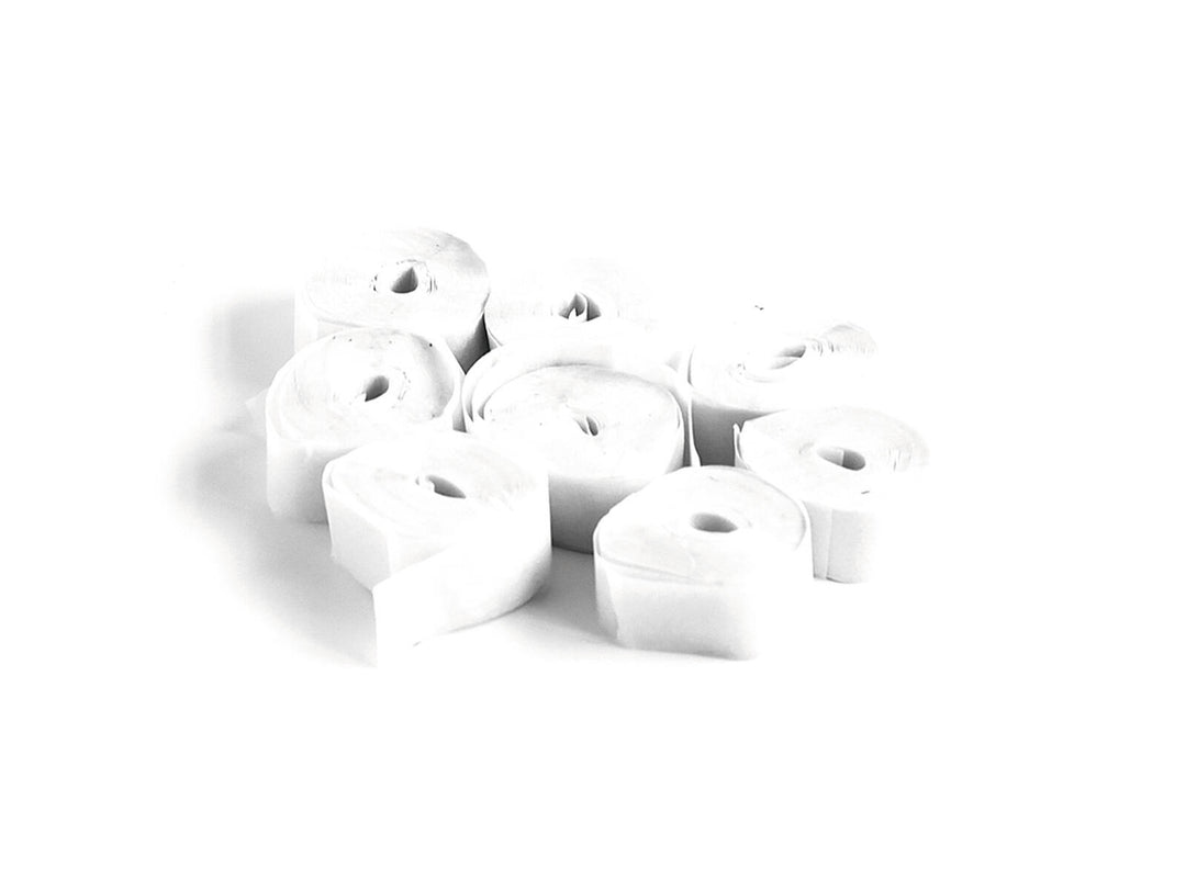 TCM FX Slowfall Streamers 5mx0.85cm, blanc, 100x