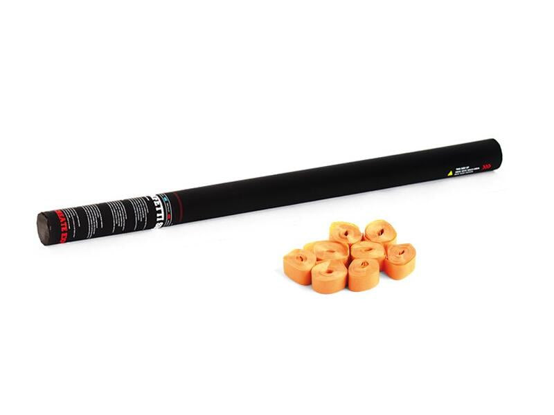 TCM FX Canon à banderoles portatif 80cm, orange