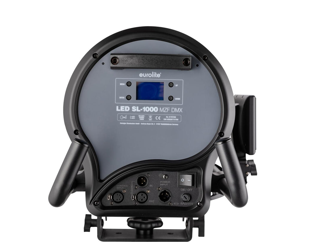 EUROLITE LED SL-1000 MFZ DMX projecteur de recherche avec flight case