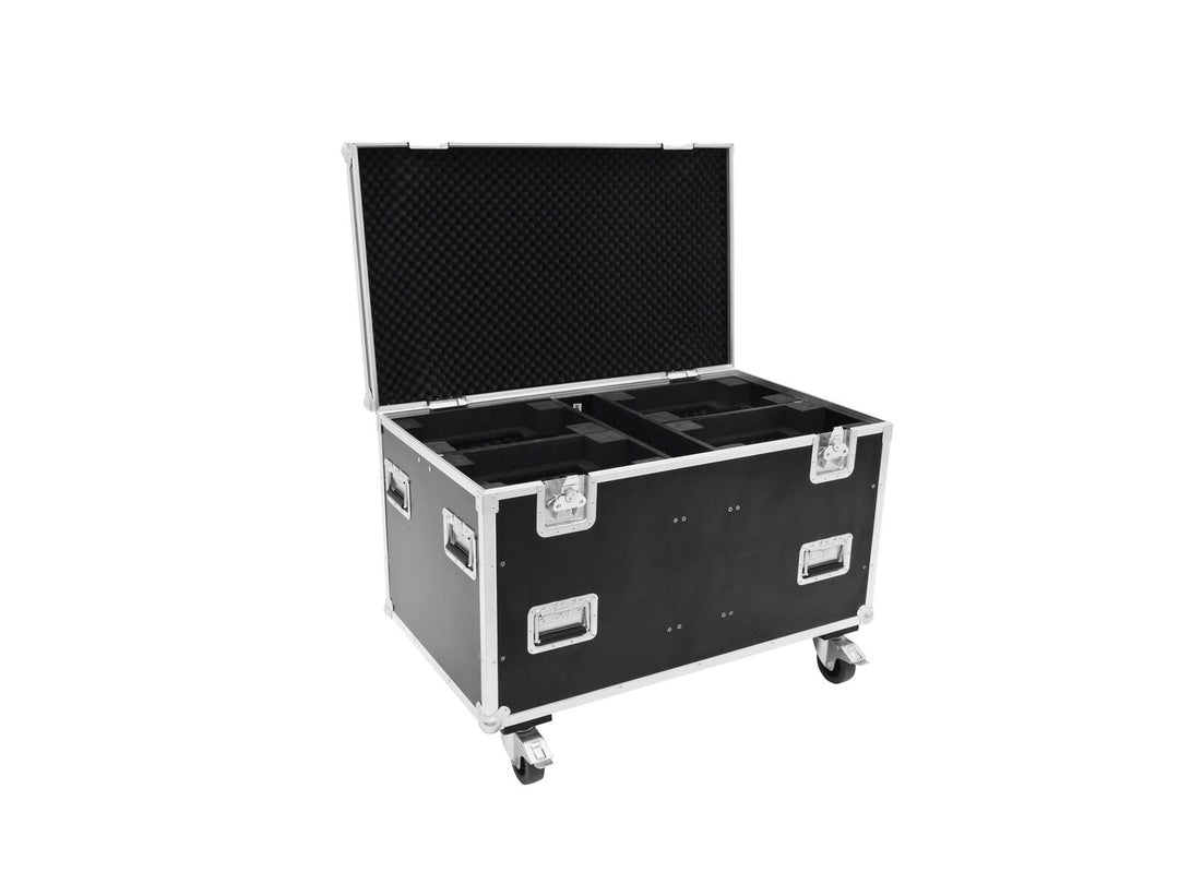 ROADINGER Flight-case 4x DMH-90/150/DMB-160/PLB-230