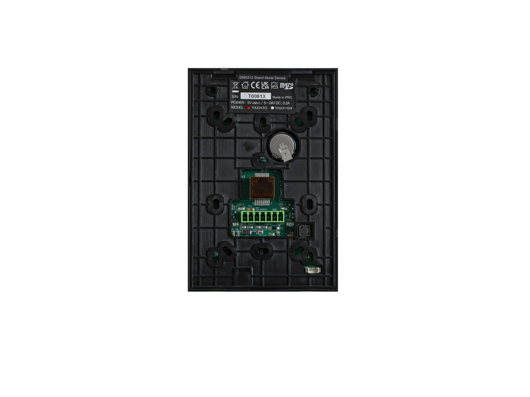 EUROLITE TOUCH-512 Lecteur autonome blanc