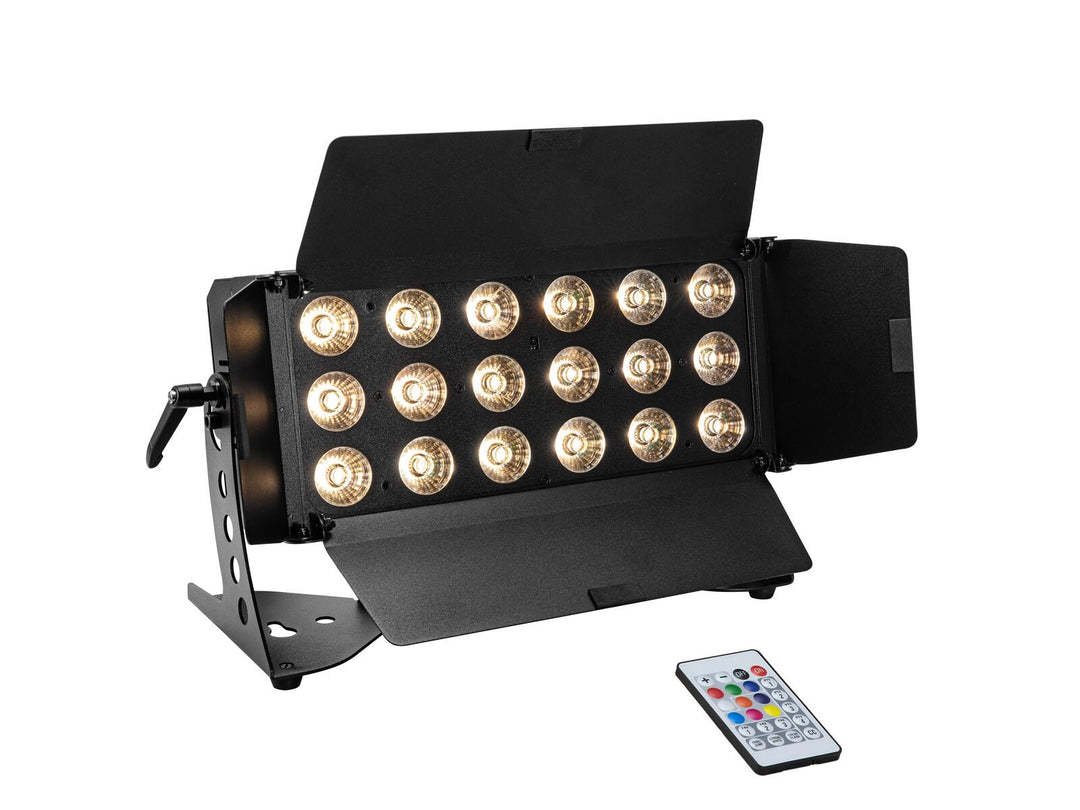 EUROLITE Ensemble 2x LED CLS-18 QCL RGB/WW 18x7W + Flightcase