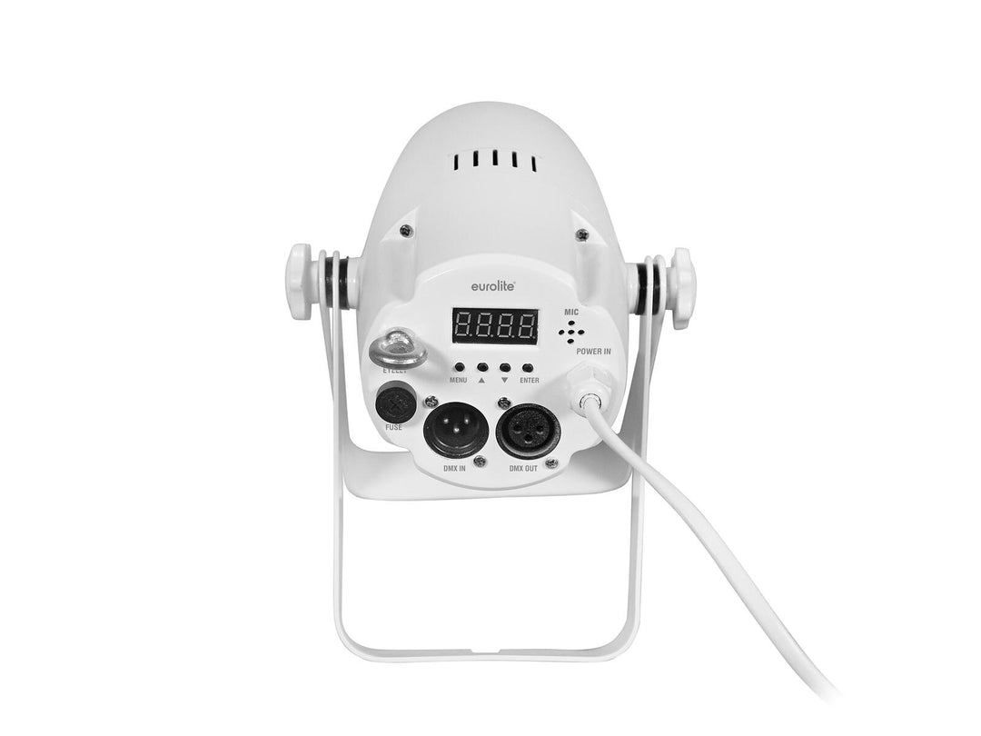 Projecteur LED EUROLITE LED PST-10 QCL wh