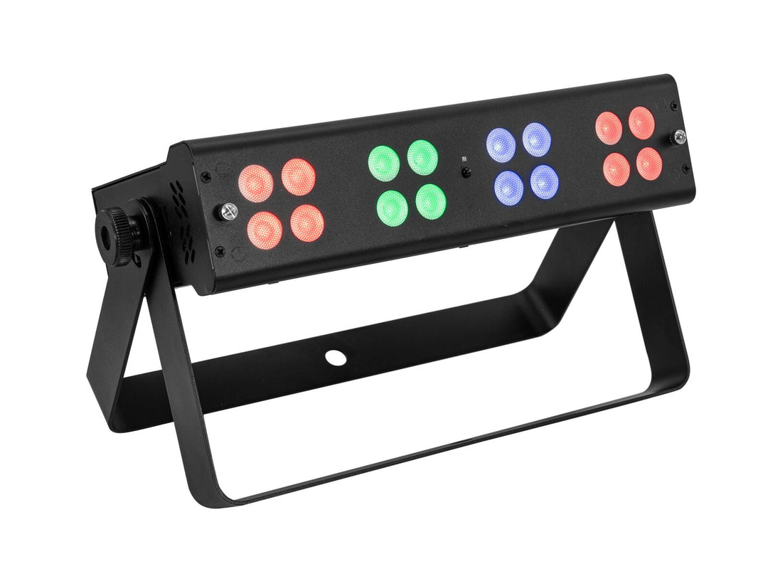 EUROLITE Set de 2x LED Silent Bar 16x4W RGB/WW + Sac souple