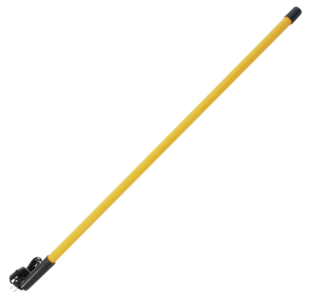 Tube néon coloré 134 cm, jaune